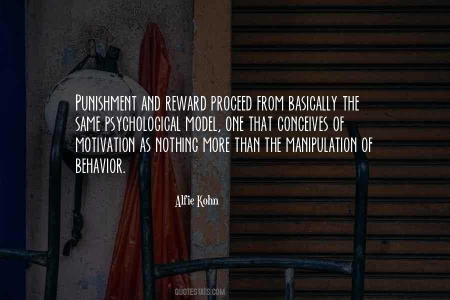 Quotes About Rewards And Punishment #677160