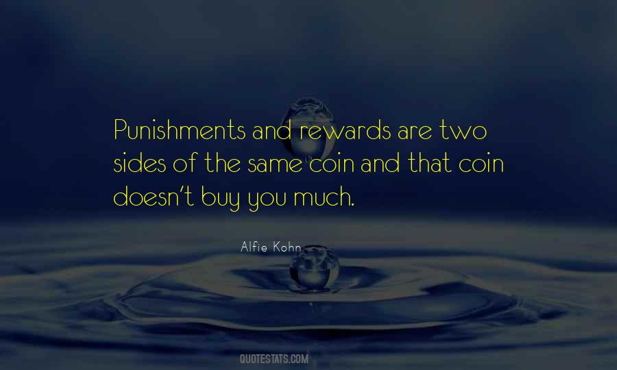 Quotes About Rewards And Punishment #820017