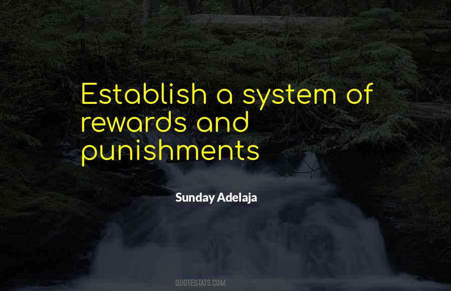 Quotes About Rewards And Punishment #984853