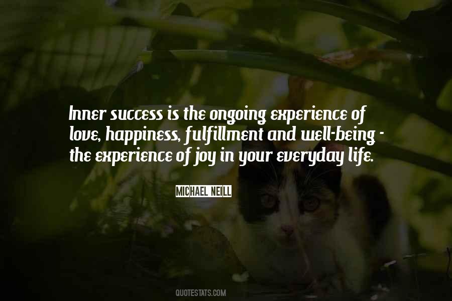 Quotes About Fulfillment And Happiness #70008