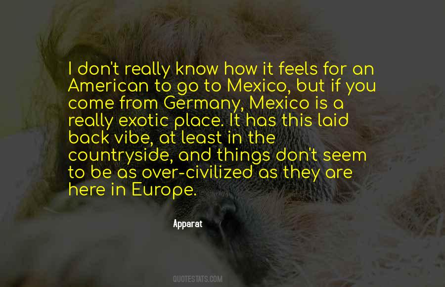 Quotes About Mexico #1032659