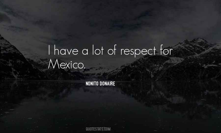 Quotes About Mexico #1098056