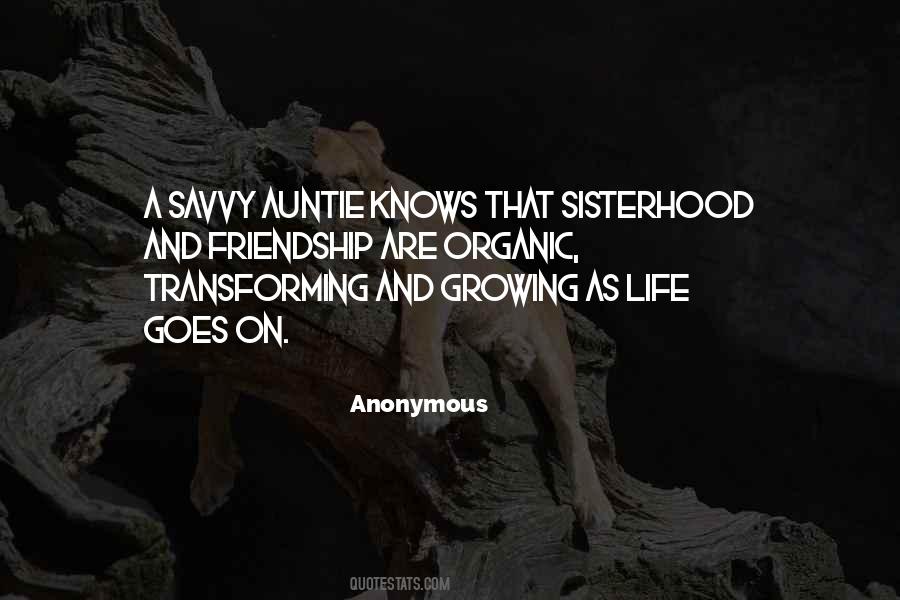 Quotes About A Sisterhood #216738