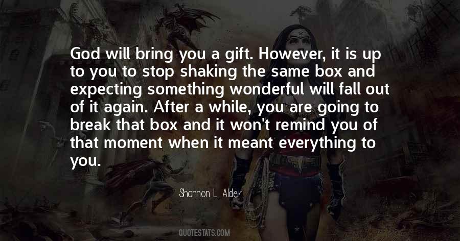 Quotes About Gift Box #1220574