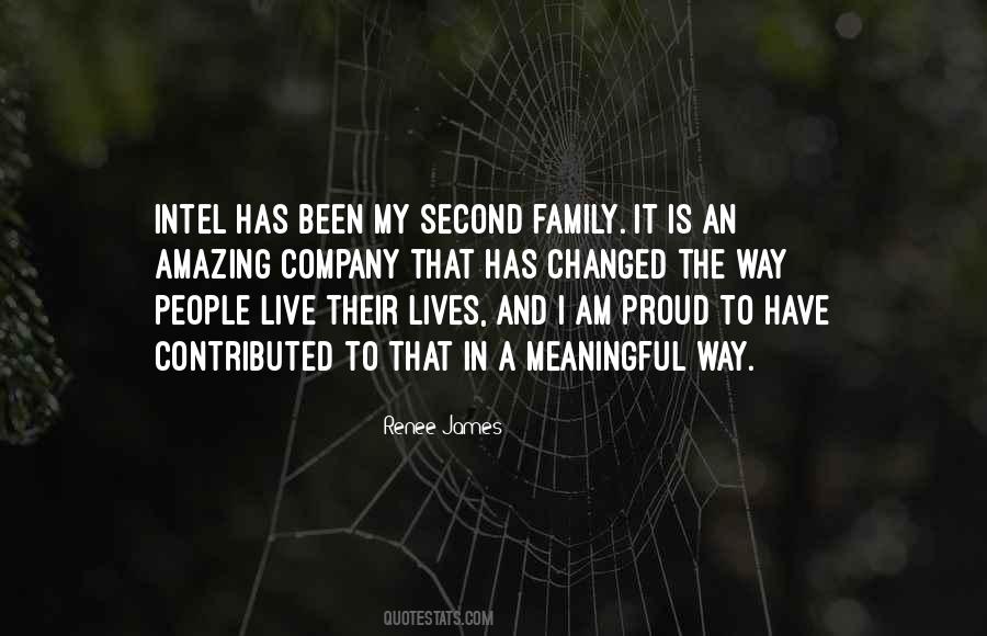 Quotes About My Second Family #436448