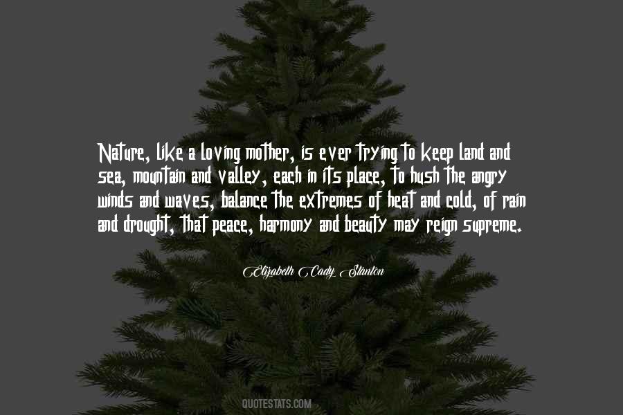 Quotes About Balance And Nature #1360968
