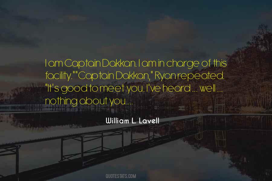 Good Captain Quotes #889708