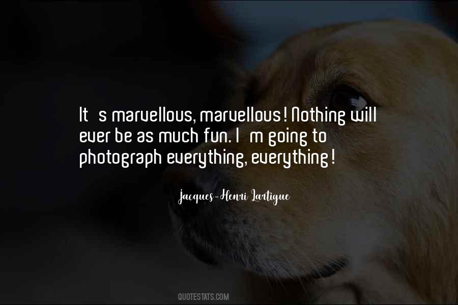 Quotes About Marvellous #757197
