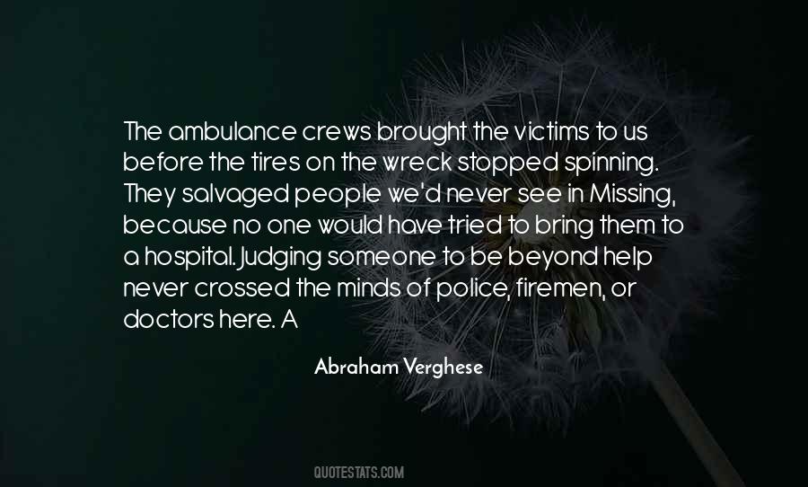 Quotes About Ambulance #301297