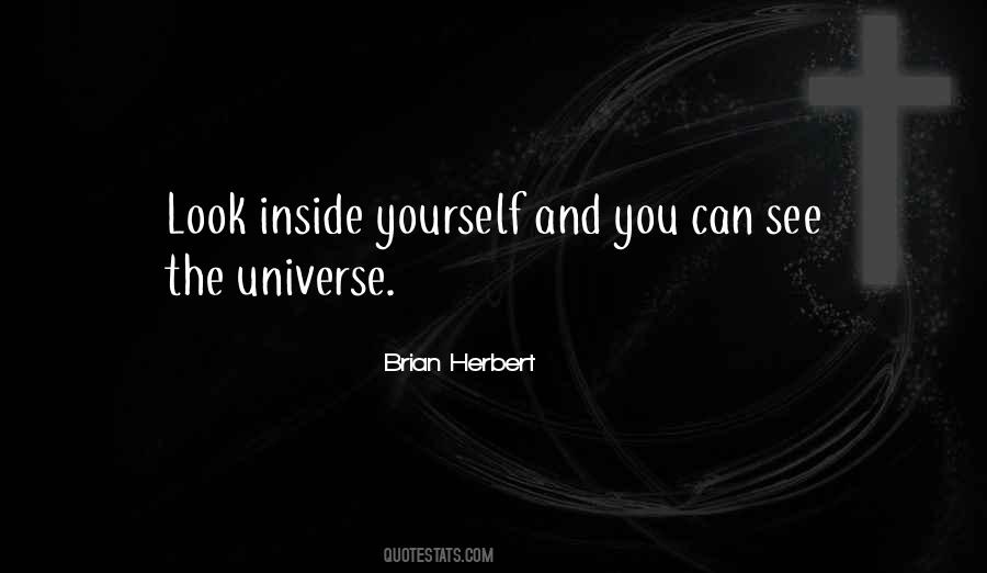 The Universe Is Inside You Quotes #1135620