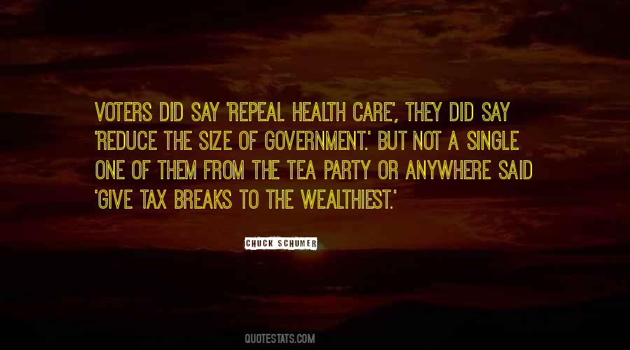 Tax Breaks Quotes #914273