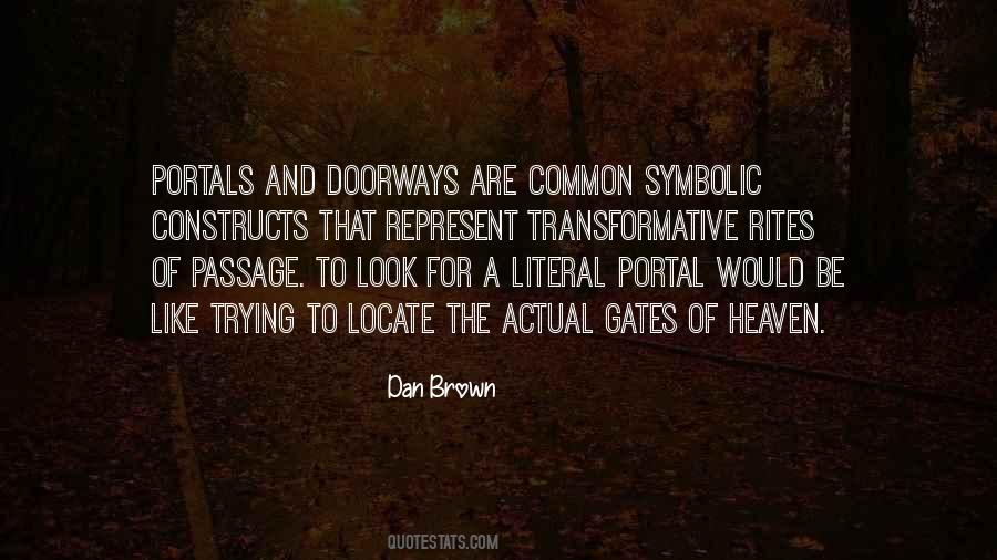 Quotes About Doorways #956116