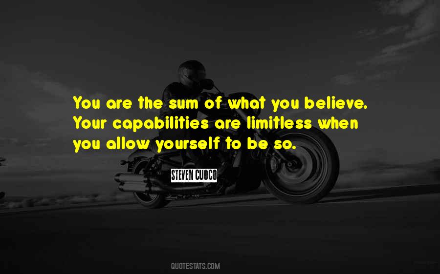 Quotes About Your Capabilities #1864106