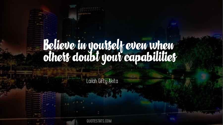 Quotes About Your Capabilities #30737