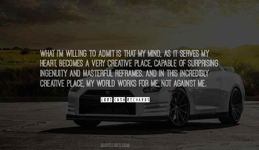 Quotes About A Creative Mind #1191901