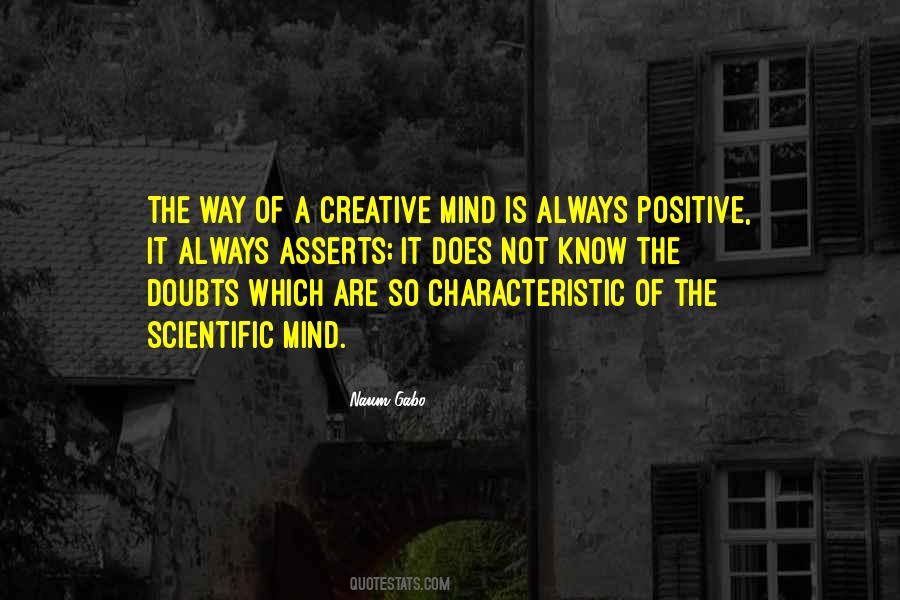 Quotes About A Creative Mind #1338888