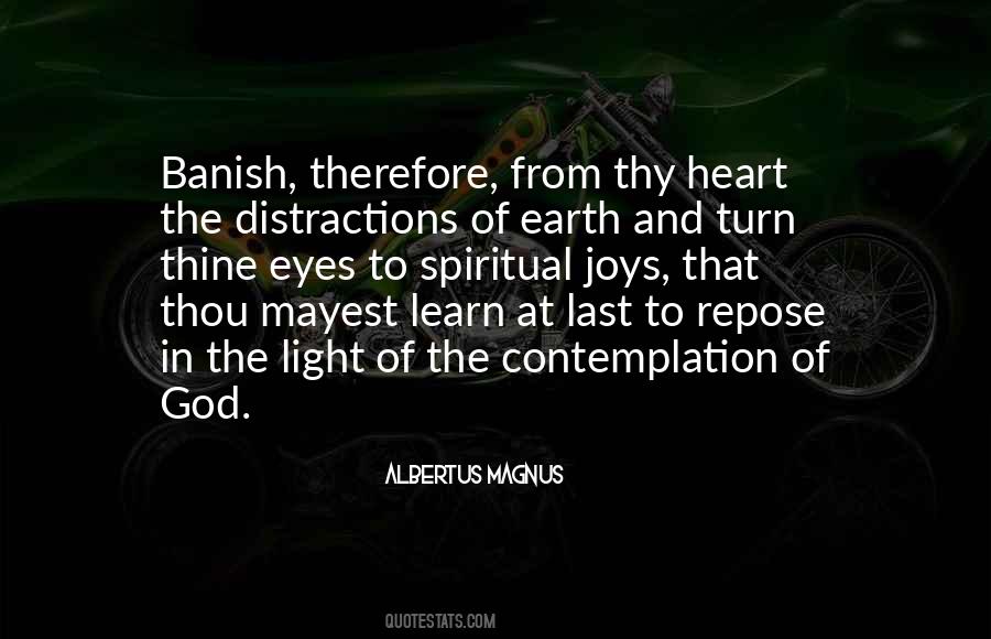 Spiritual Contemplation Quotes #1366527