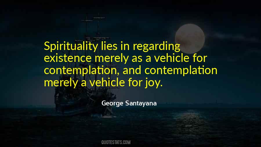 Spiritual Contemplation Quotes #1373426
