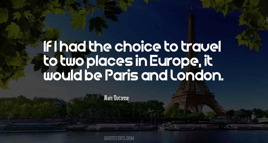 Quotes About Travel To London #1133841