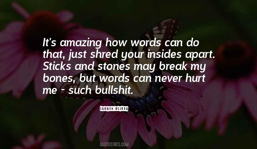 Quotes About Your Words Hurt #1293638