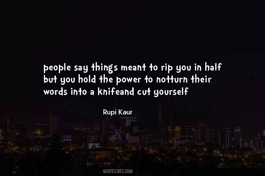 Quotes About Your Words Hurt #135554