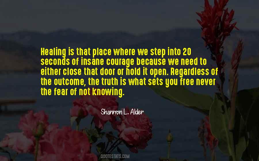 Quotes About Letting Go Of Fear #1089372