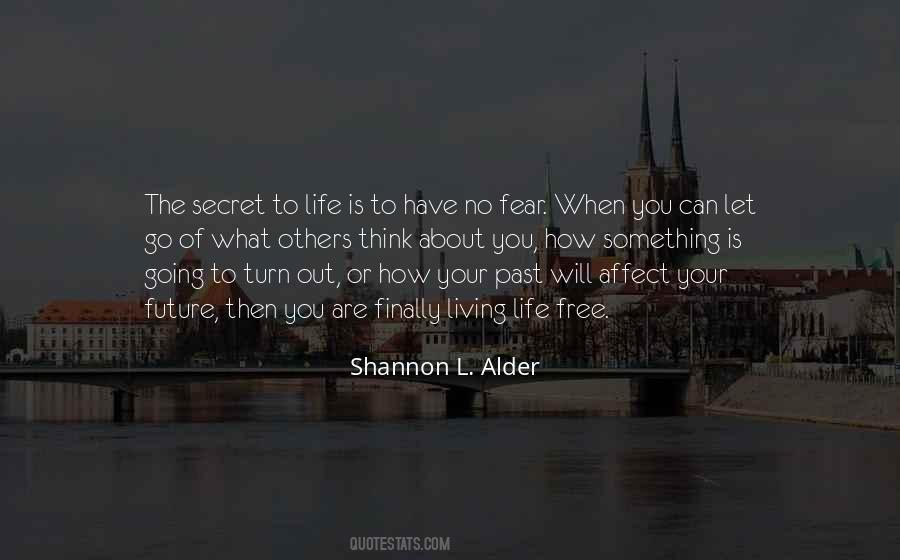 Quotes About Letting Go Of Fear #579685