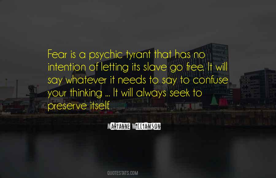 Quotes About Letting Go Of Fear #924248