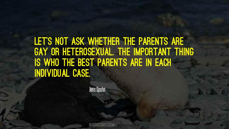 Quotes About The Best Parents #83854