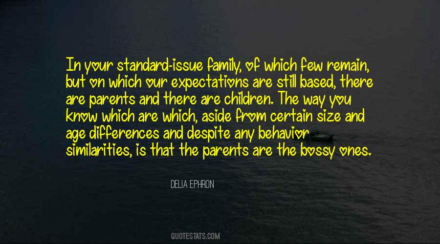 Quotes About Expectations Of Parents #298341