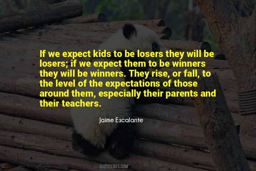 Quotes About Expectations Of Parents #314409