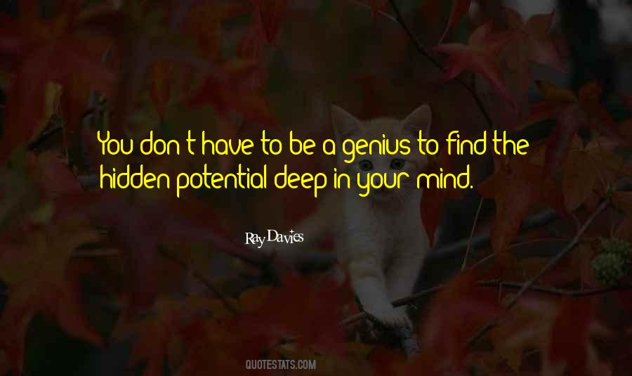 Quotes About A Genius Mind #1309043