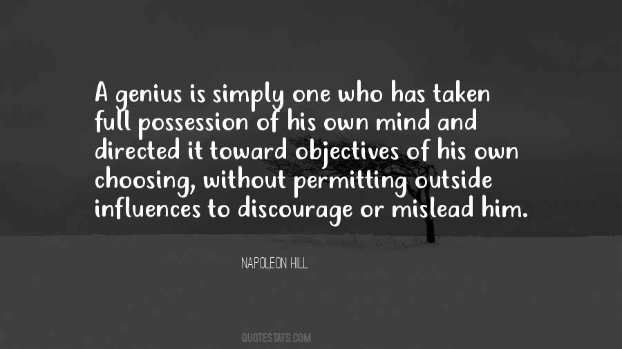 Quotes About A Genius Mind #448238