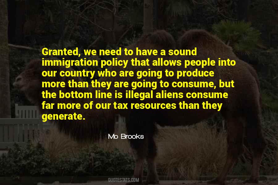 Quotes About Immigration Policy #158479