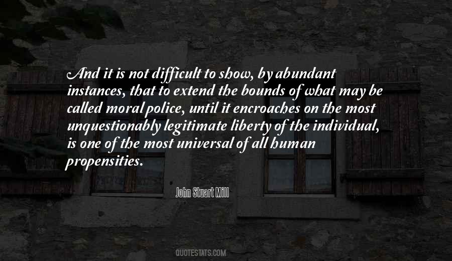 Liberty Police Quotes #293877