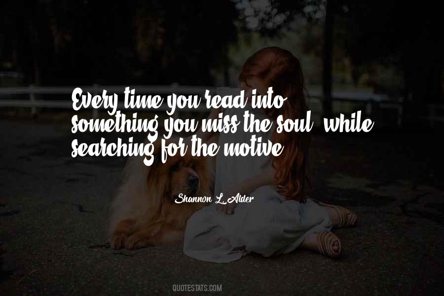 Quotes About Soul Searching #556267