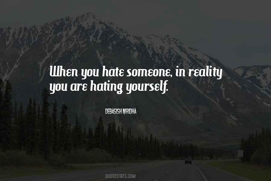 Quotes About Hating Myself #140211