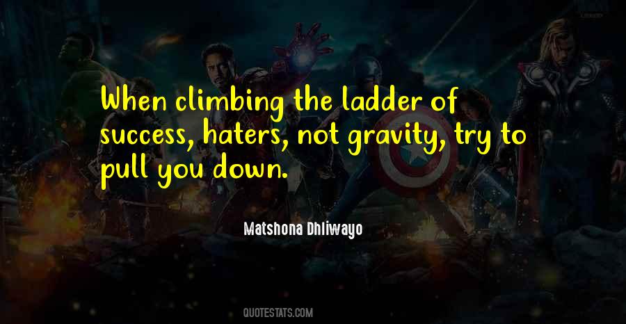 Quotes About Climbing The Ladder Of Success #1484196