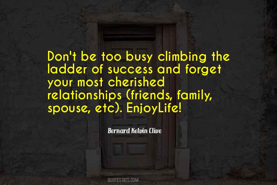 Quotes About Climbing The Ladder Of Success #548866