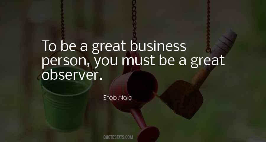 Quotes About Business Person #755422
