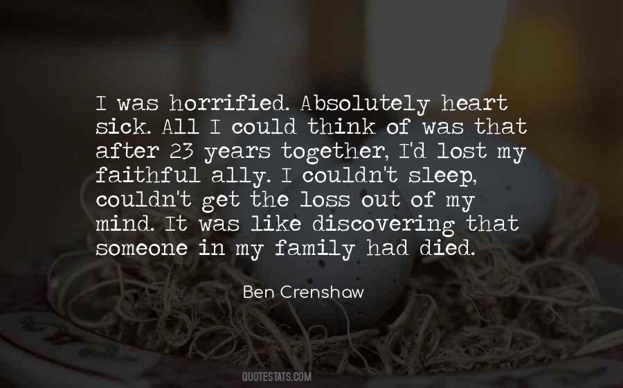 Quotes About Family Loss #846341