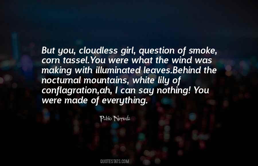 Quotes About The White Mountains #519721