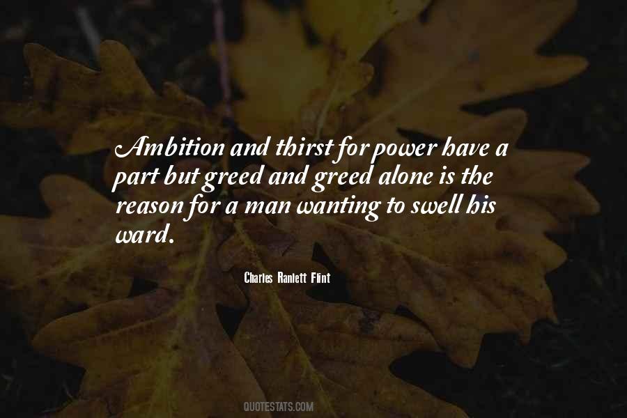 Quotes About Power And Ambition #136454