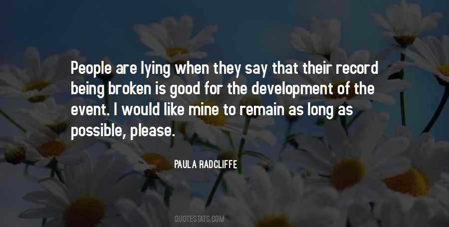 Quotes About Being Broken #1571588