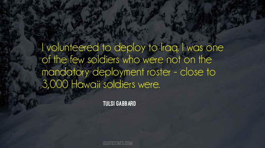 Quotes About Deployment #989673