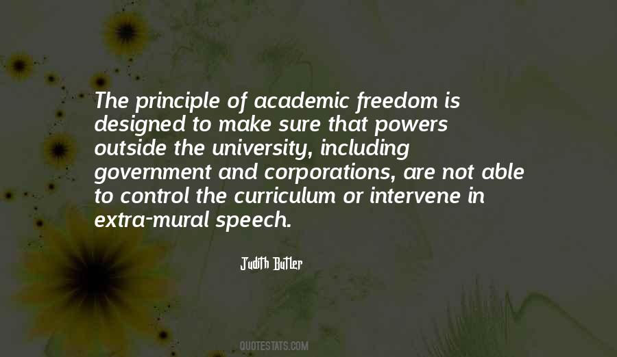 Quotes About Academic Freedom #773254