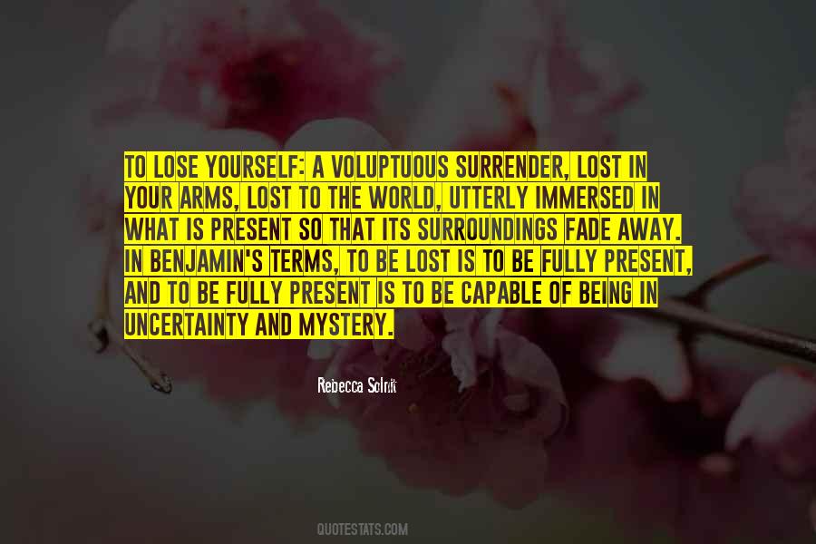 Quotes About Being Lost #43666