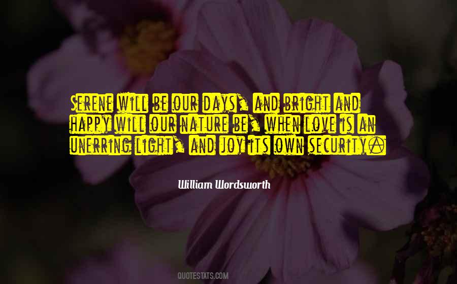 Quotes About Bright Days #1611073