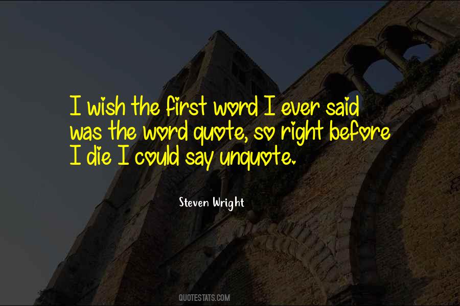 Said Was Quotes #1131358
