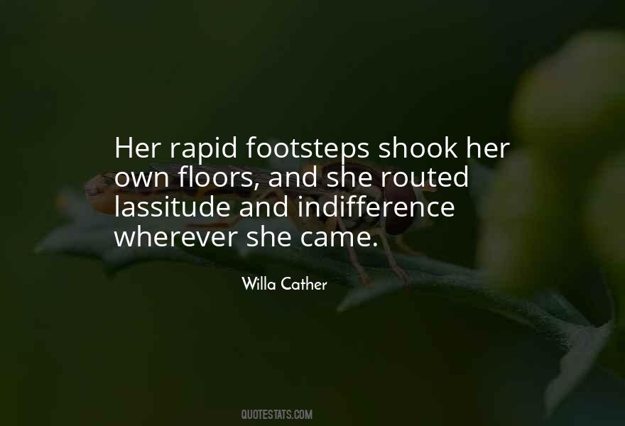 Quotes About Footsteps #235998